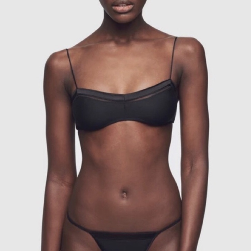 Kiki de Montparnasse Silk Bralette